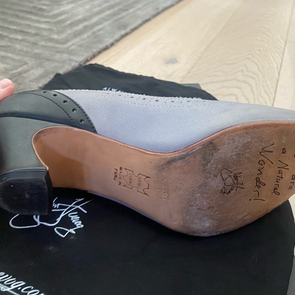 John Fleuvog Wonder Lyra BROGUED LACE-UP PUMP - Picture 13 of 14